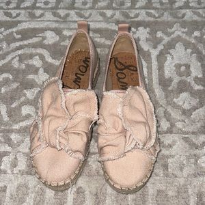 Sam edelman pink espadrilles